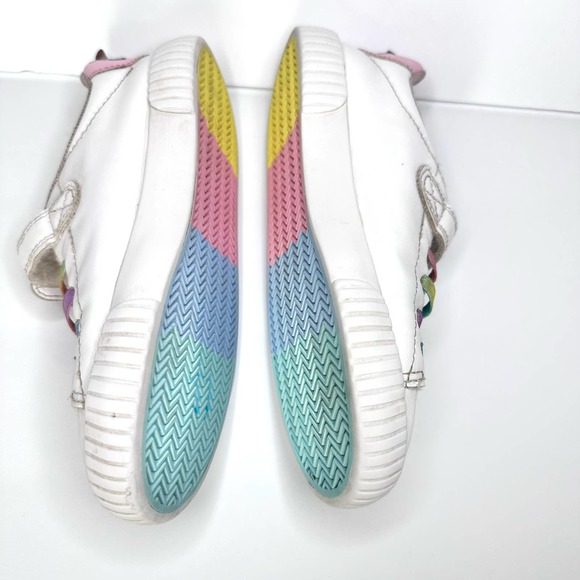 Minnie and Daisy Printed Sneakers Disney H&M White and pink shoes size 12.5 - Picture 10 of 12